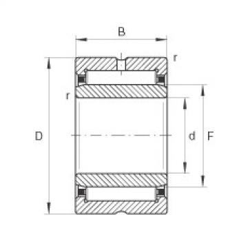 Bantalan NA4860 INA