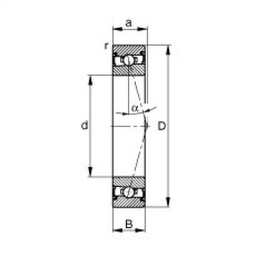 Bantalan HSS71917-C-T-P4S FAG