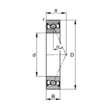 Bantalan HCS7028-E-T-P4S FAG