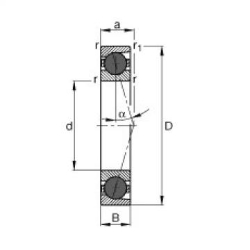 Bantalan HCB7032-C-T-P4S FAG