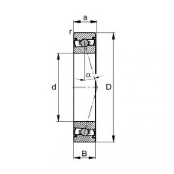 Bantalan HCS71918-C-T-P4S FAG