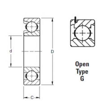 Bantalan 214WG Timken