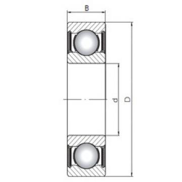 Bantalan 62213-2RS ISO