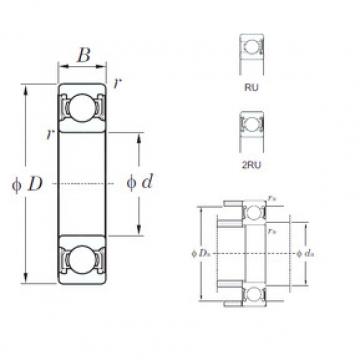 Bantalan 6028-2RU KOYO