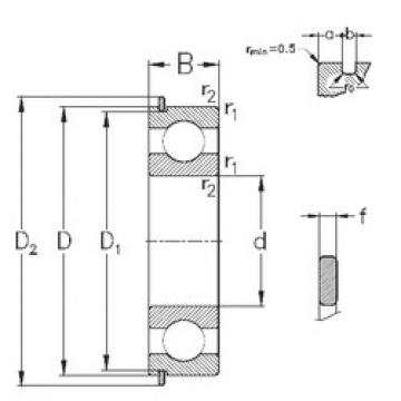 Bantalan 6307-NR NKE