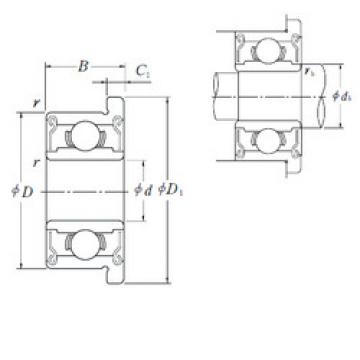 Bantalan F627-2RS ISO