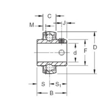 Bantalan GYE20KRRB SGT Timken