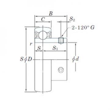 Bantalan UCX12-39 KOYO