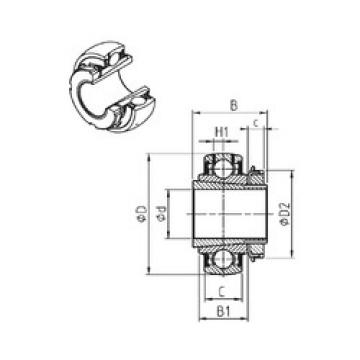 Bantalan UK313+H-35 SNR