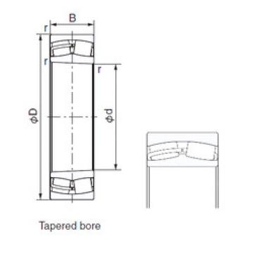 Bantalan 24036AXK30 NACHI