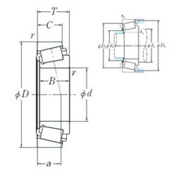 Bantalan 88900/88126 NSK