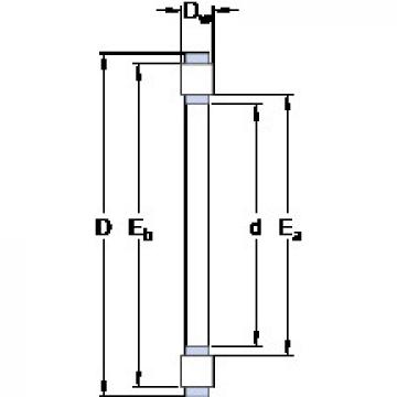 Bantalan K 81232 M SKF