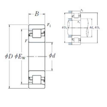 Bantalan NF 417 NSK