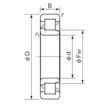 Bantalan NJ 2324 NACHI