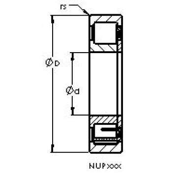 Bantalan NUP2214 E AST