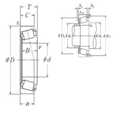 Bantalan HR30217J NSK