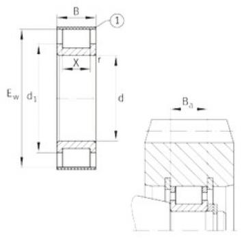 Bantalan RSL182322-A INA