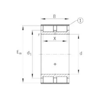 Bantalan RSL185020-A INA