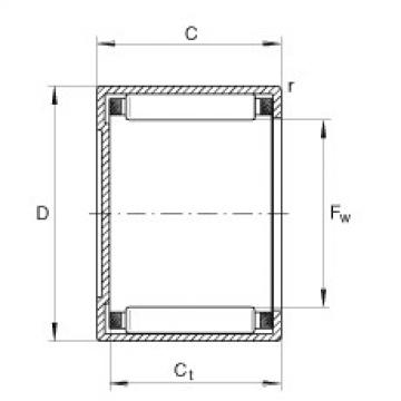 Bantalan BK1015 INA