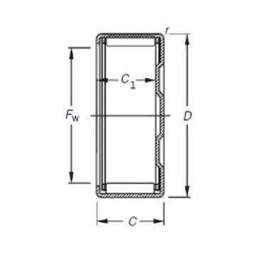 Bantalan BK1412 Timken