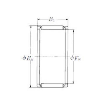 Bantalan FWF-182517 NSK