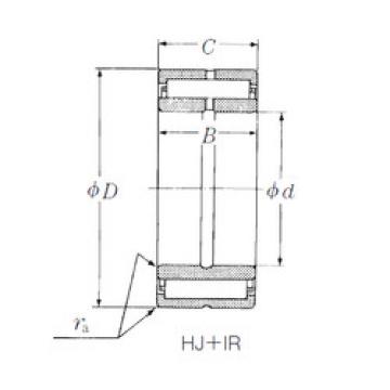 Bantalan HJ-162412+IR-121612 NSK