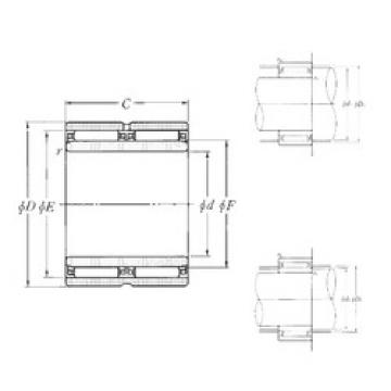 Bantalan NAO-25×42×32ZW NTN