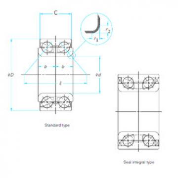 Bantalan DAC3870038 CYSD