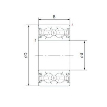 Bantalan 40BG05S1G-2DS NACHI