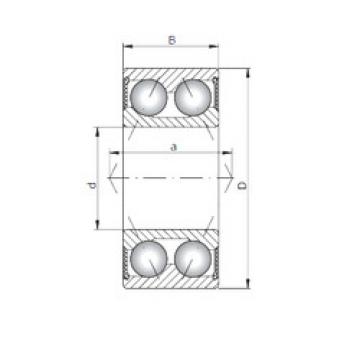 Bantalan 3811-2RS ISO