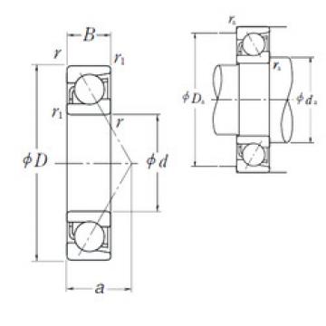 Bantalan 7205 A NSK