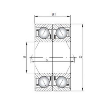 Bantalan 7012 BDB ISO