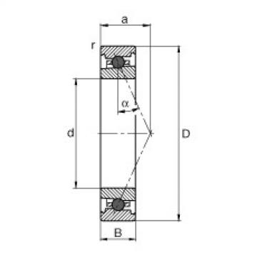 Bantalan HC71910-E-T-P4S FAG