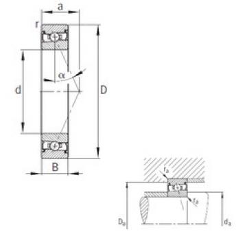 Bantalan HSS71901-E-T-P4S FAG