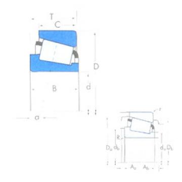 Bantalan 13889/13830 Timken