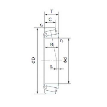 Bantalan LM102949/LM102910 NACHI