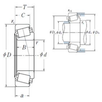 Bantalan HM804848/HM804810 NSK