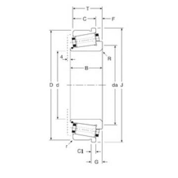 Bantalan 110050/110100C Gamet