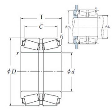 Bantalan 210KBE31+L NSK