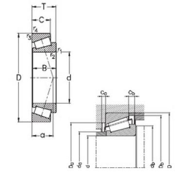 Bantalan T7FC060 NKE