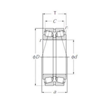 Bantalan 432211U NTN