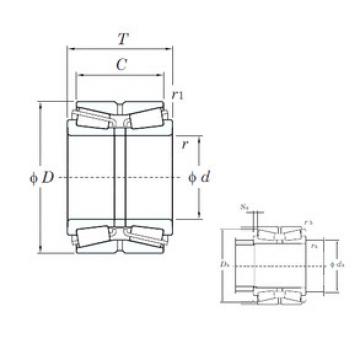 Bantalan 46T30305DJR/29,5 KOYO