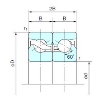 Bantalan 15TAB04DB NACHI