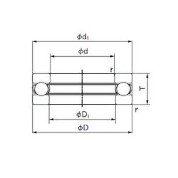 Bantalan 51106 NACHI