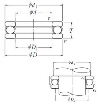 Bantalan 51120 NSK