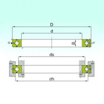 Bantalan CRBH 10020 A ISB