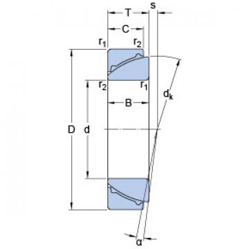 Bantalan GAC 80 F SKF