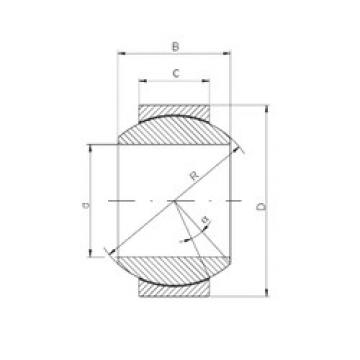 Bantalan GE 008 HCR ISO