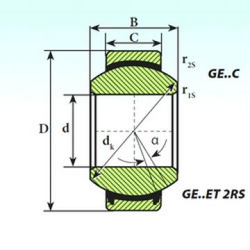 Bantalan GE 17 ET 2RS ISB