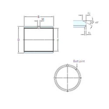 Bantalan PCZ 2222 M SKF